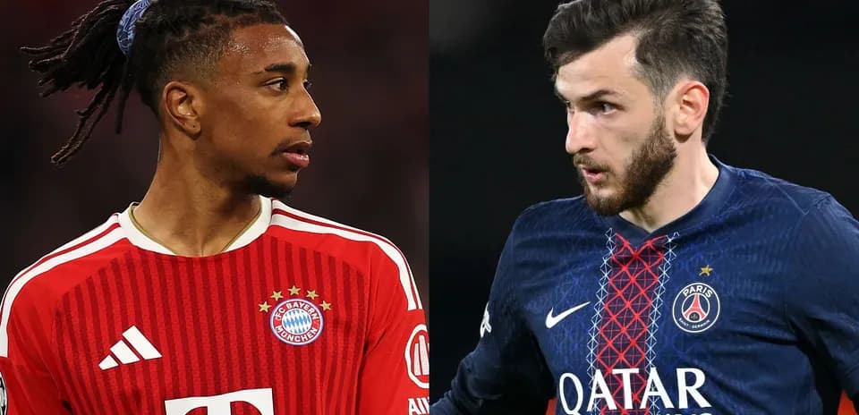 Игроки Bayern Munich и PSG в форме клубов