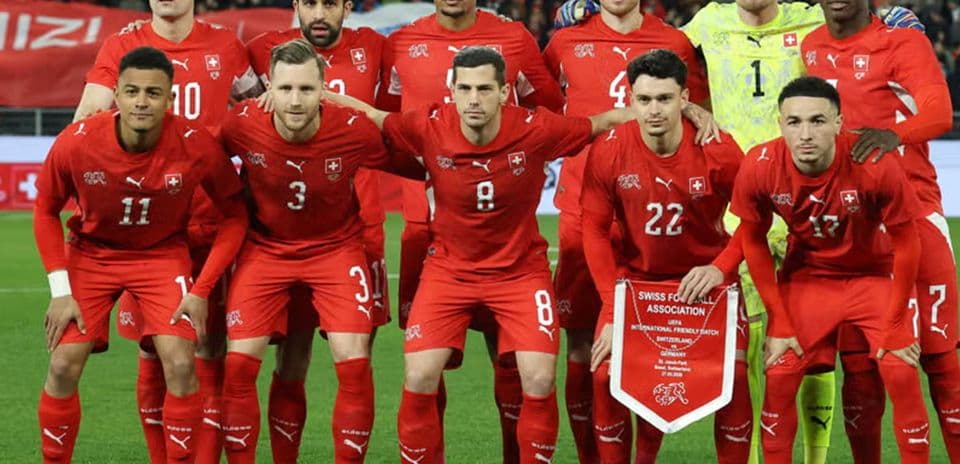 Сборная Швейцарии перед матчем