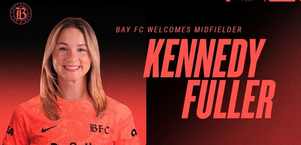 Kennedy Fuller in Bay FC jersey portrait