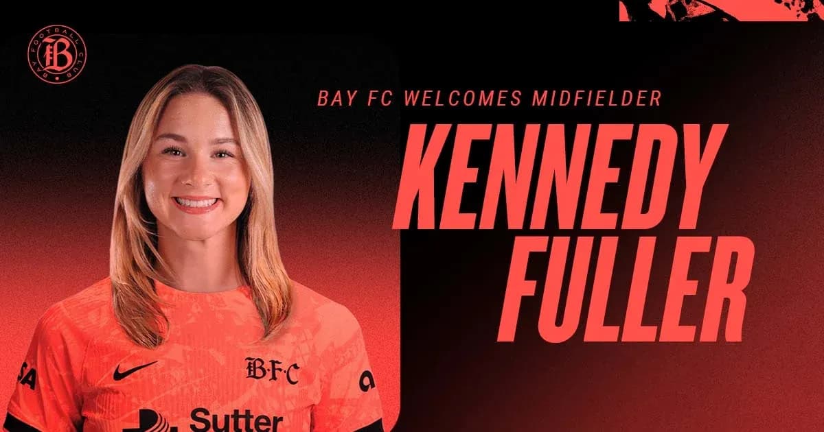 Kennedy Fuller in Bay FC jersey portrait